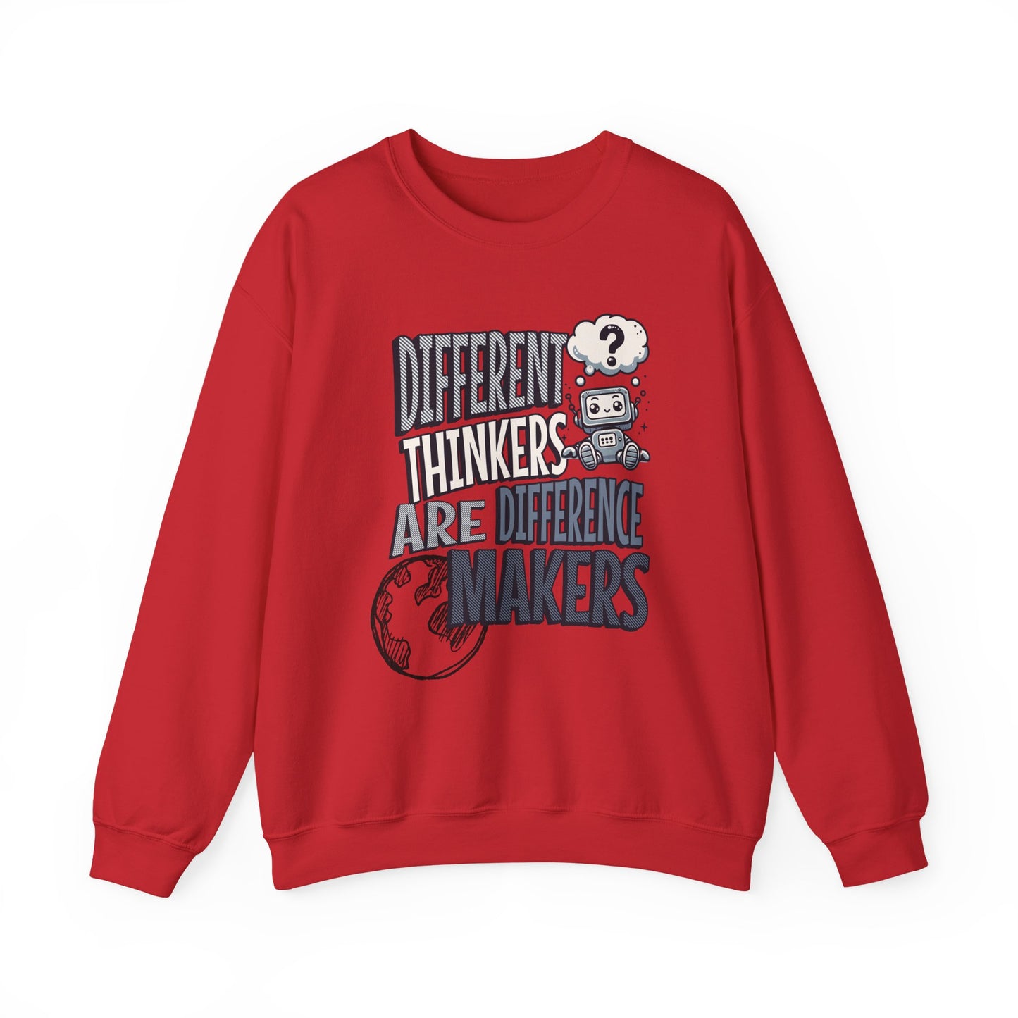 “Different Thinkers Are Difference Makers” Crewneck