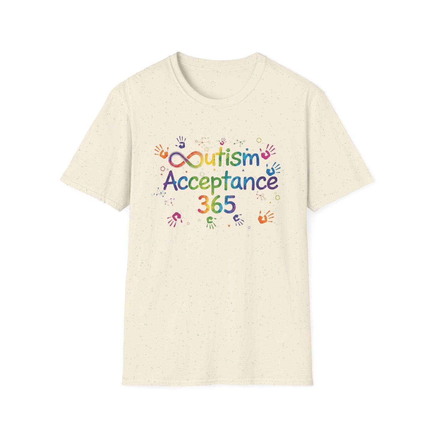 "Autism Acceptance 365"  Adult T-Shirt