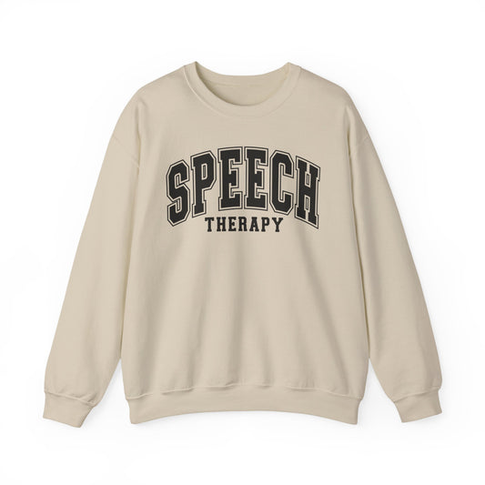 Speech Therapy University Print Crewneck