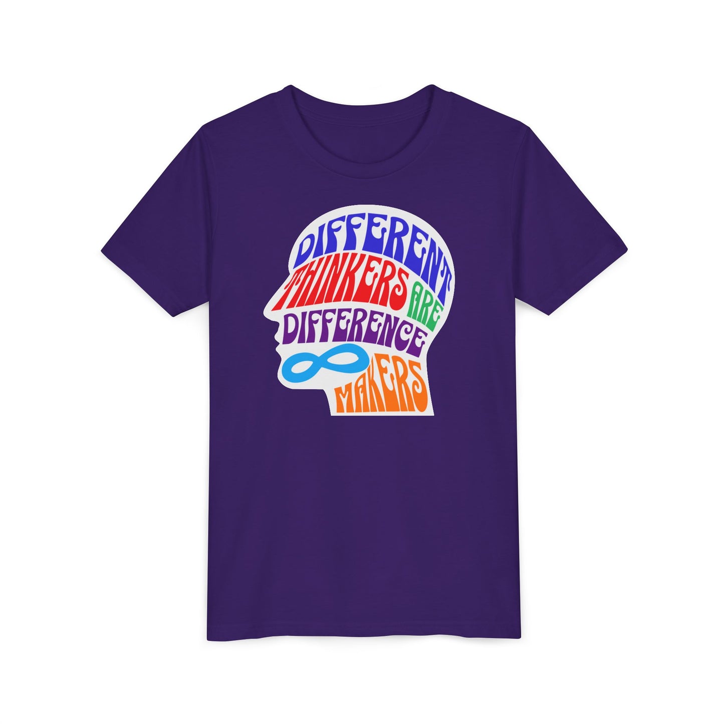 "Different Thinks are Difference Makers"  Youth T Shirt