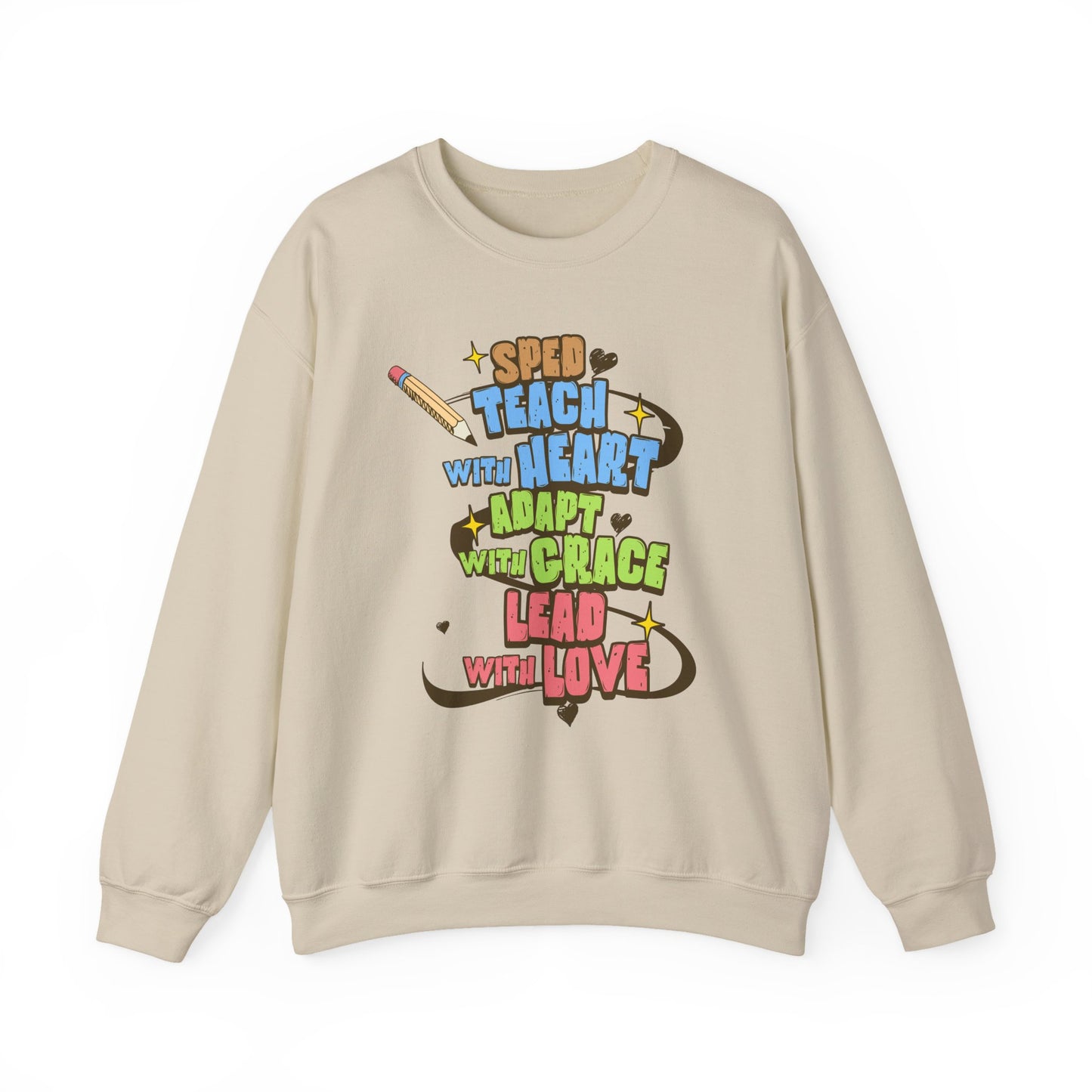 "Teach, Adapt, Lead" Crewneck