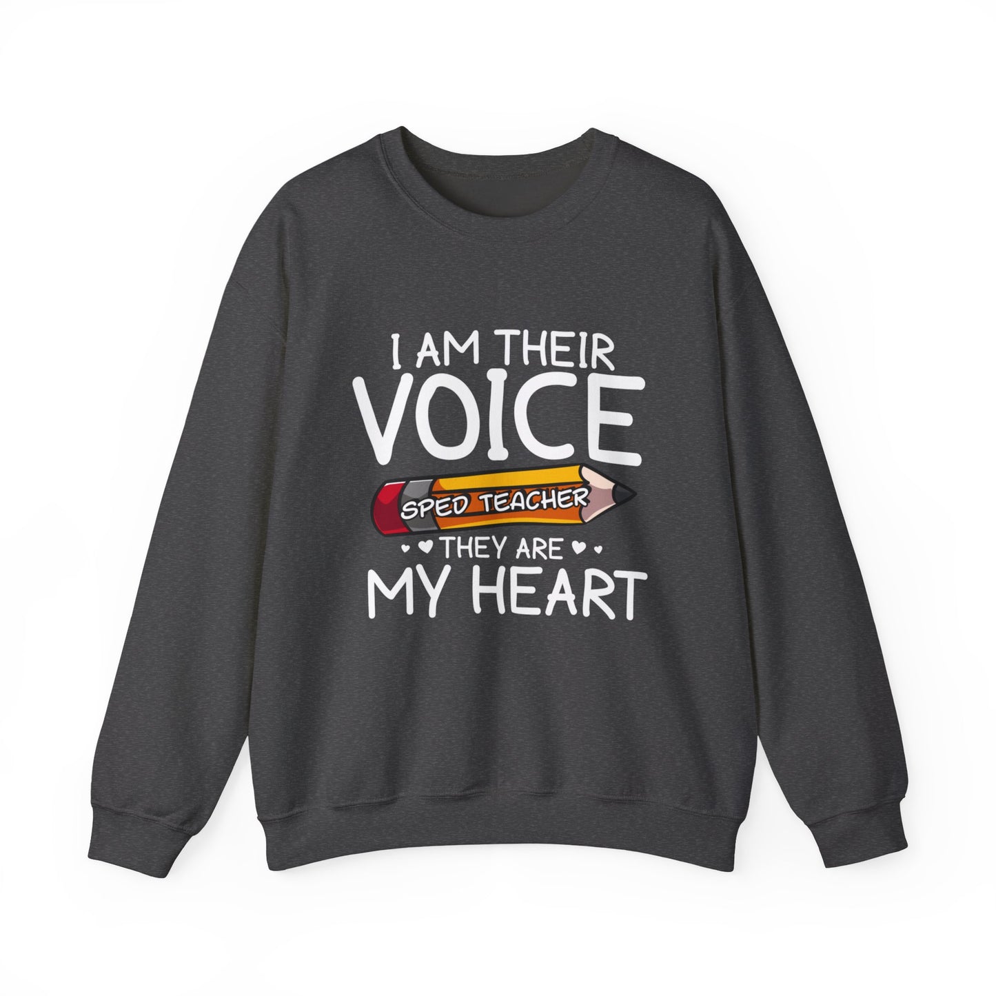 "I AM THEIR VOICE" Crewneck Sweatshirt