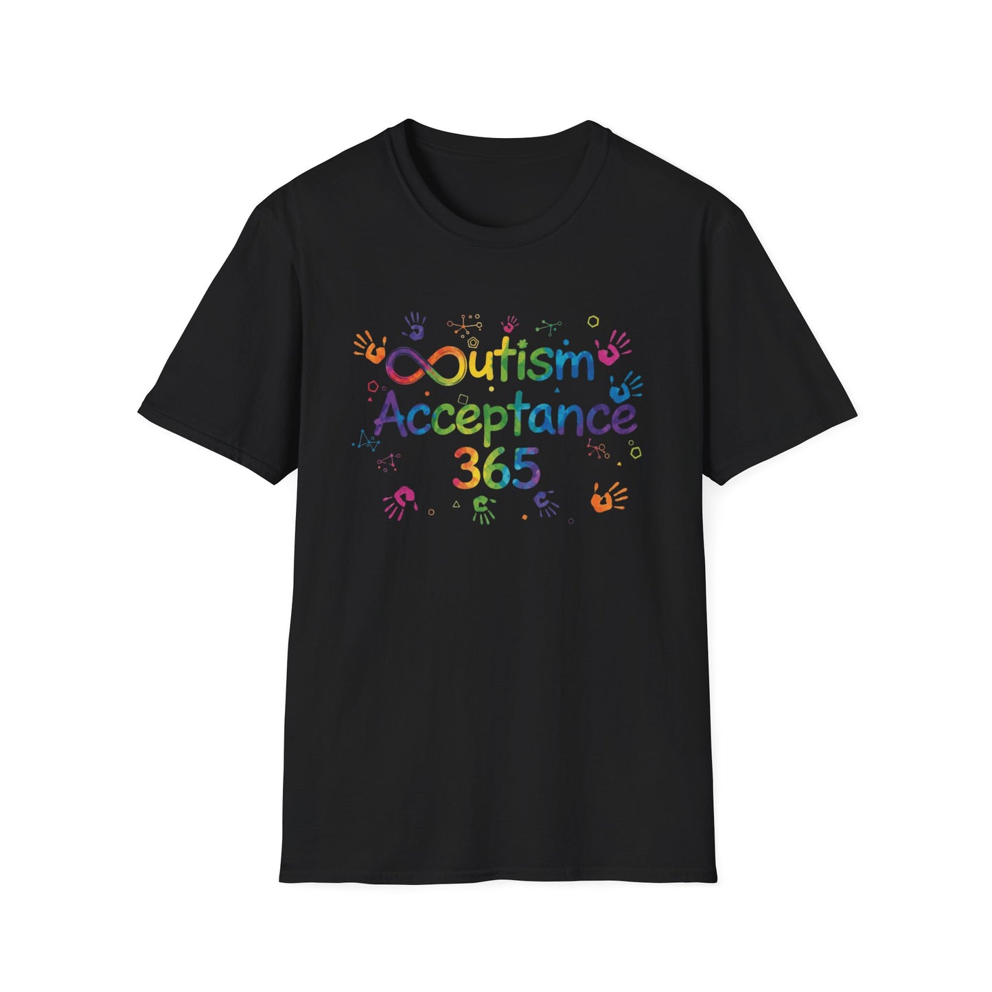 "Autism Acceptance 365"  Adult T-Shirt