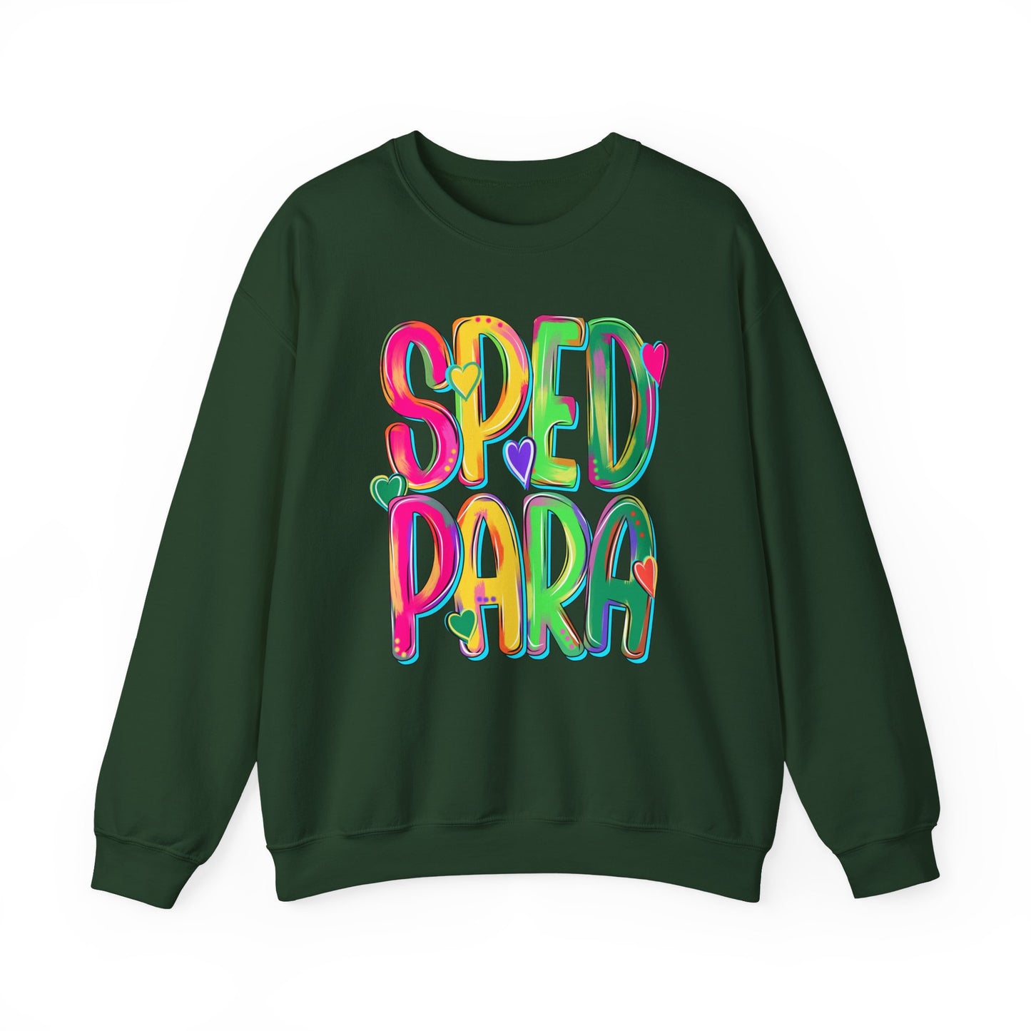 "SPED PARA" Crewneck