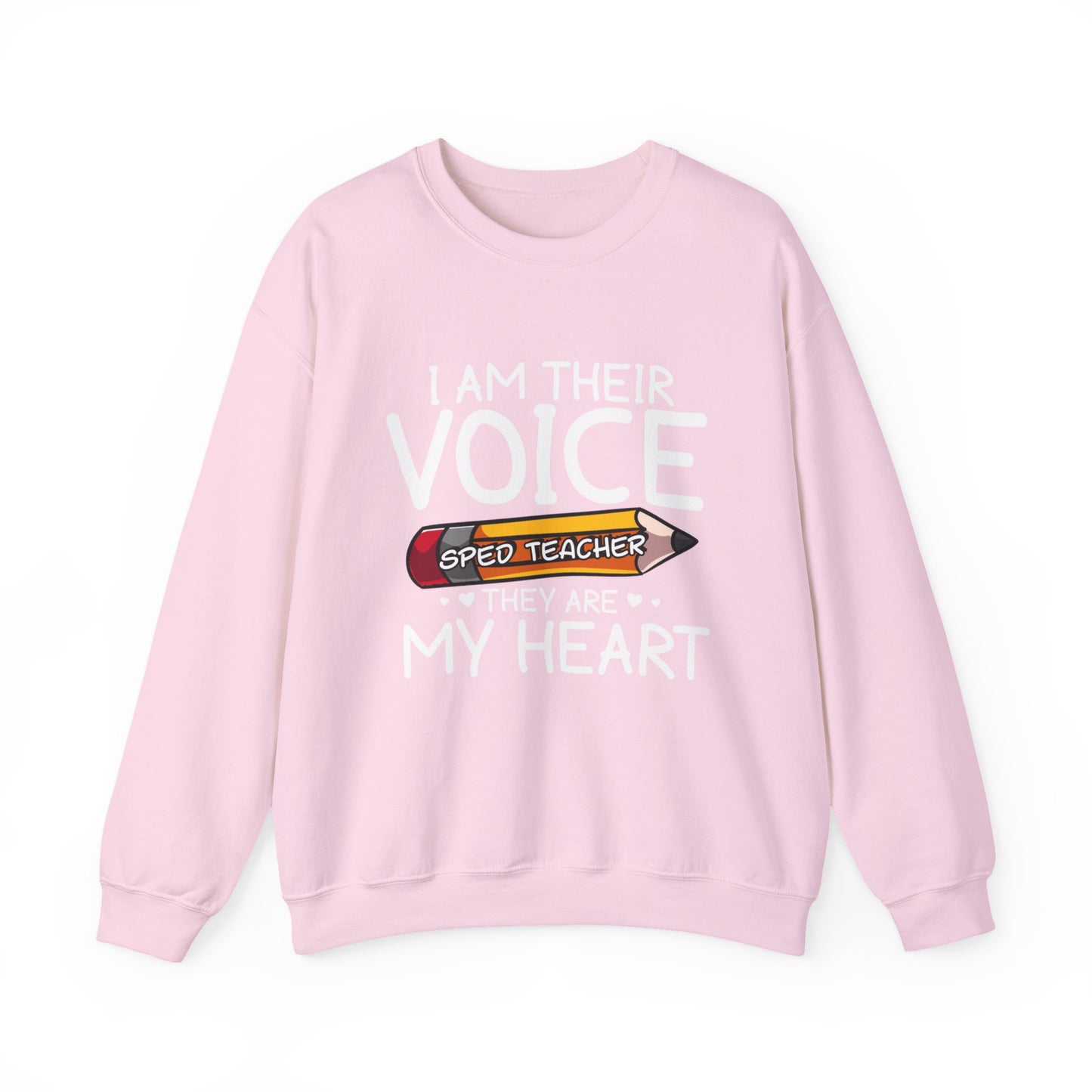 "I AM THEIR VOICE" Crewneck Sweatshirt