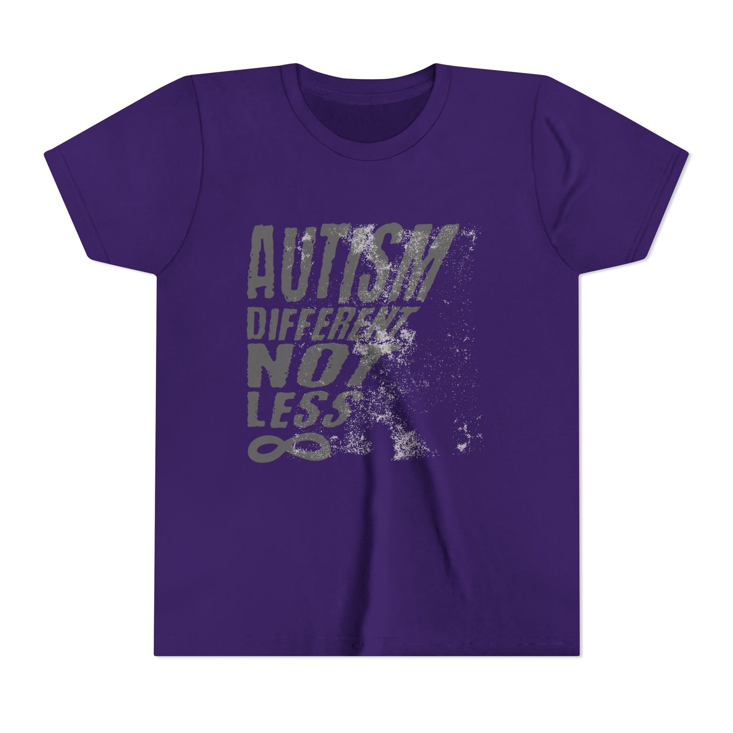 "Autism Different Not Less" Youth T Shirt