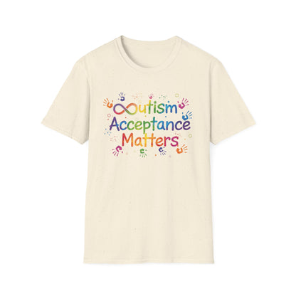 "Autism Acceptance Matters" Adult T-Shirt