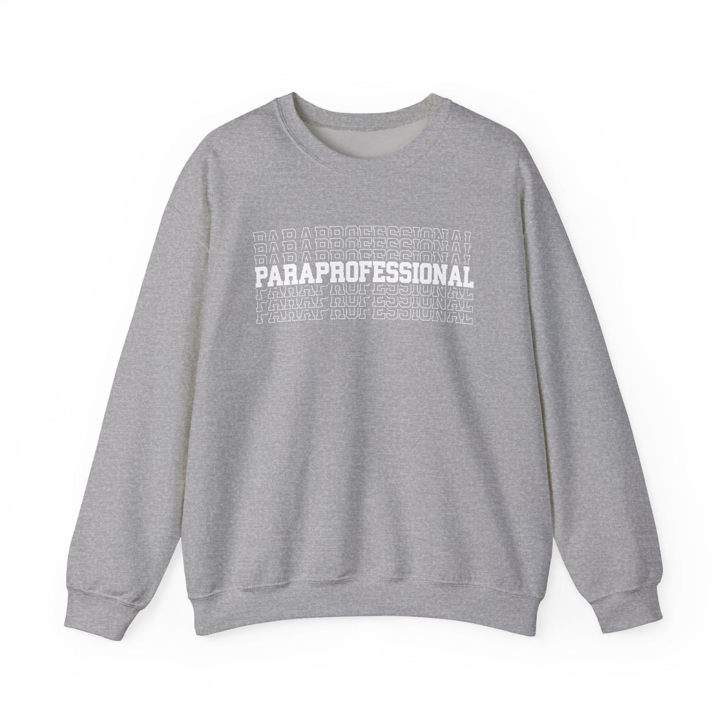 "PARAPROFESSIONAL ECHO" Crewneck