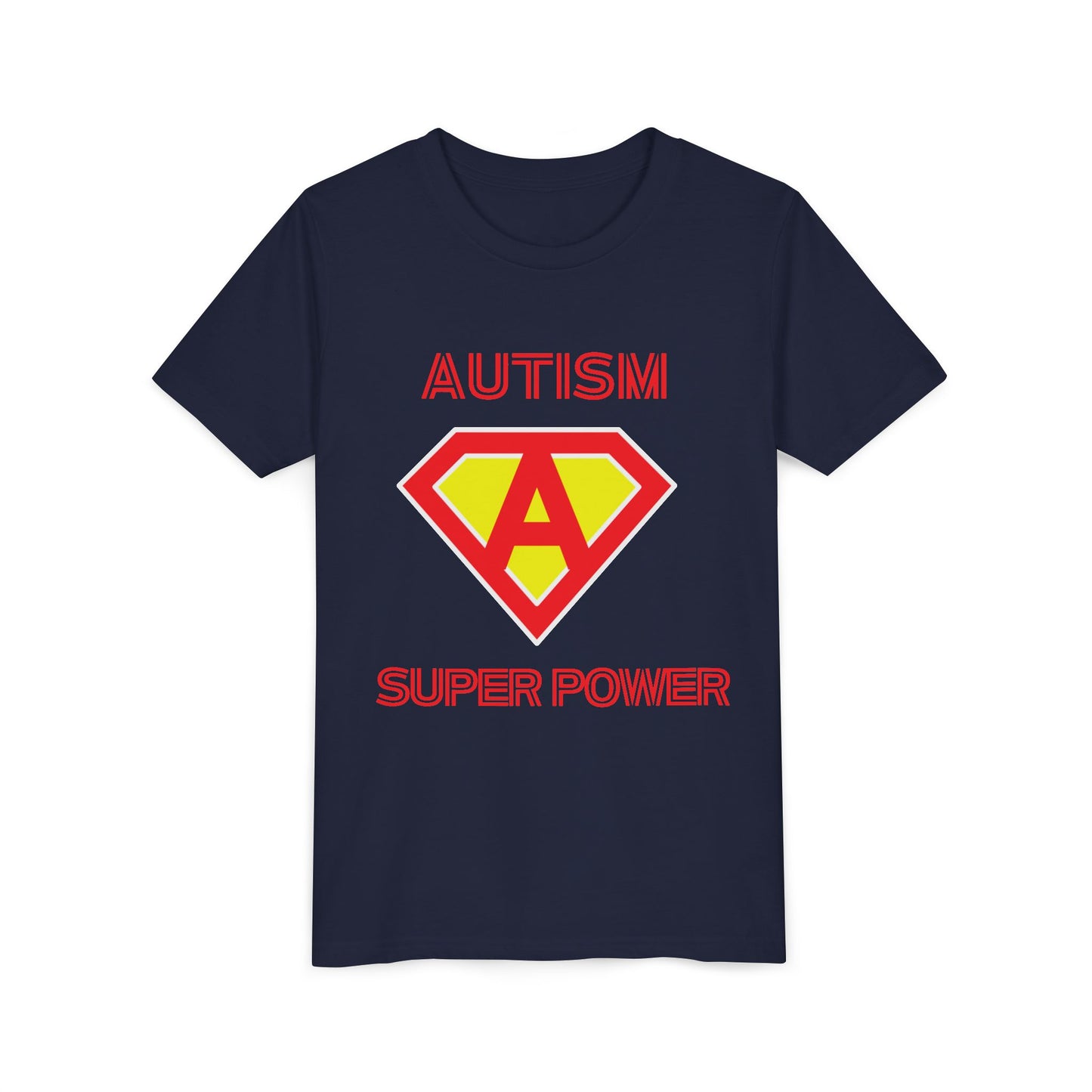 “Autism Super Power” Youth T Shirt
