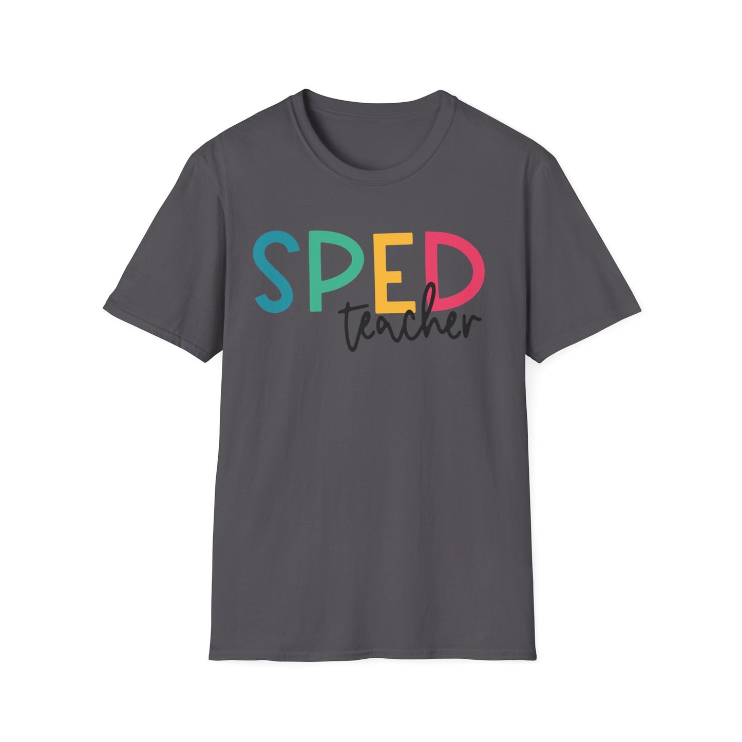 SPED Teacher T-Shirt — Colorful Special Education Shirt for Teachers