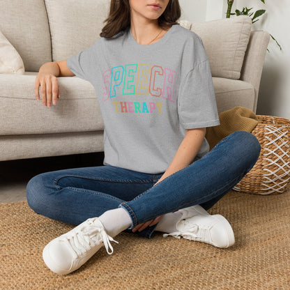 SPEECH THERAPY PASTEL ADULT T-SHIRT