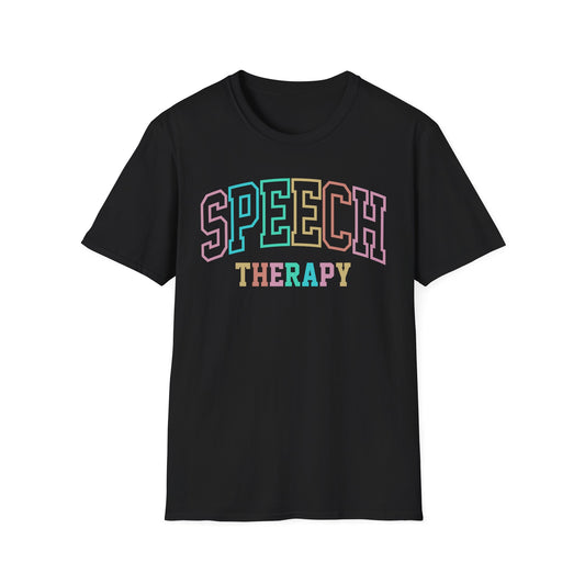 SPEECH THERAPY PASTEL ADULT T-SHIRT