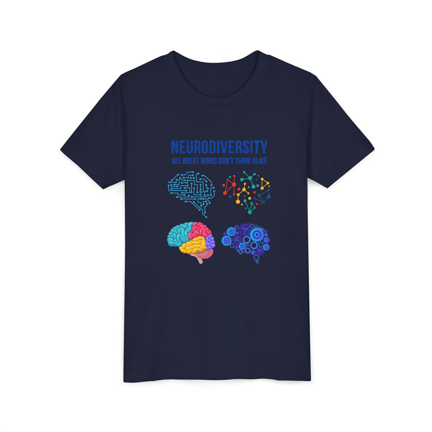 “All Great Minds Don’t Think Alike” Youth Tee