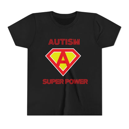 “Autism Super Power” Youth T Shirt