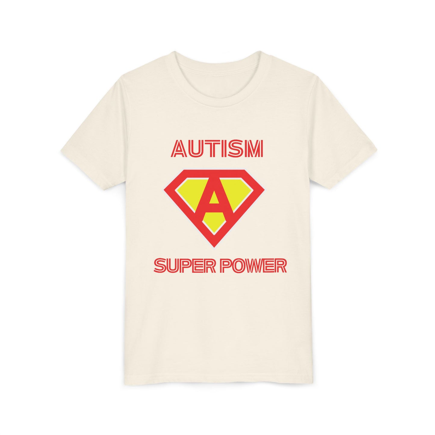 "Autism Superpower" Youth Short Sleeve Tee