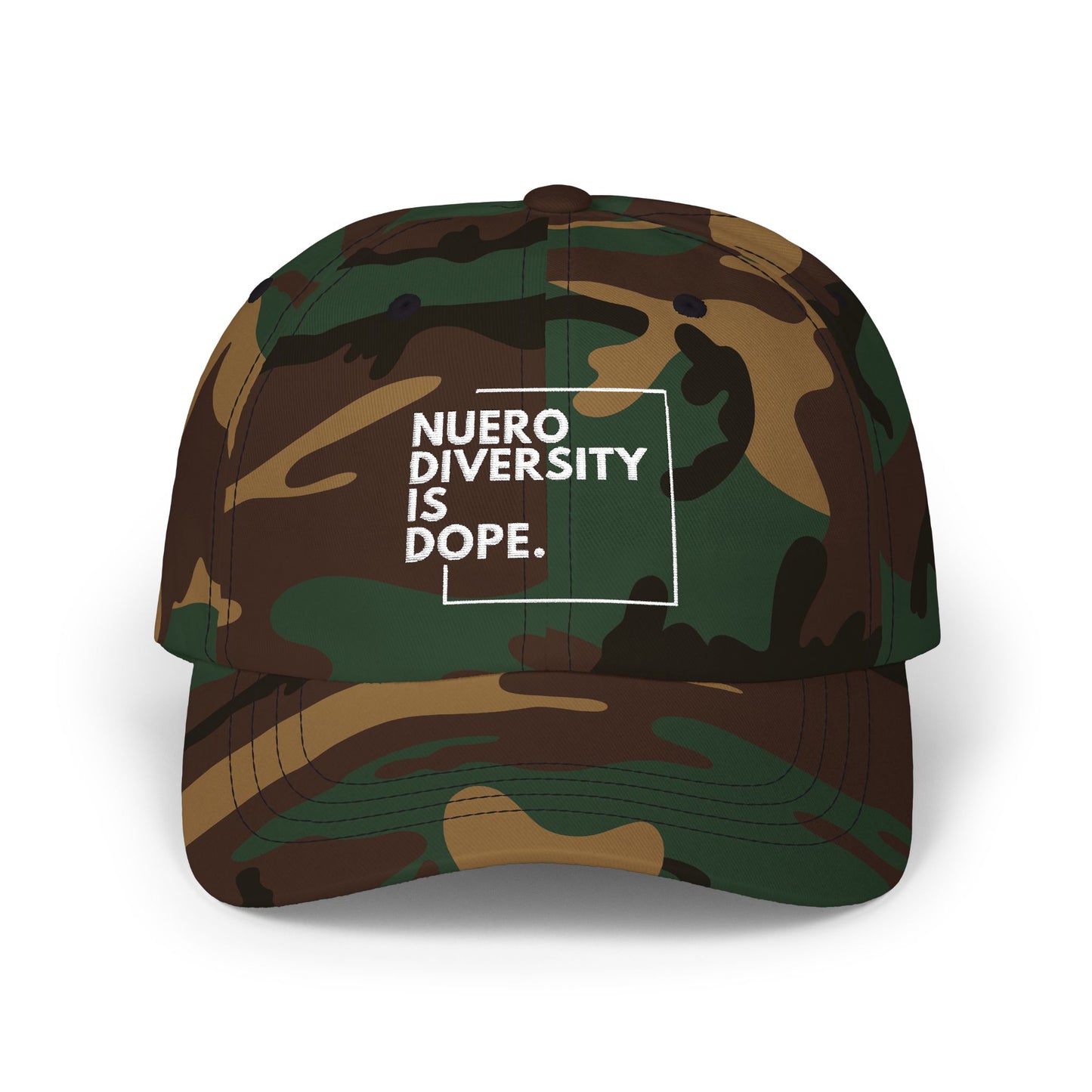 "Neurodiversity is Dope" Embroidered Dad Cap