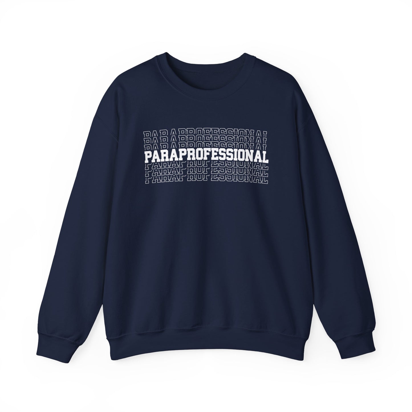 "PARAPROFESSIONAL ECHO" Crewneck