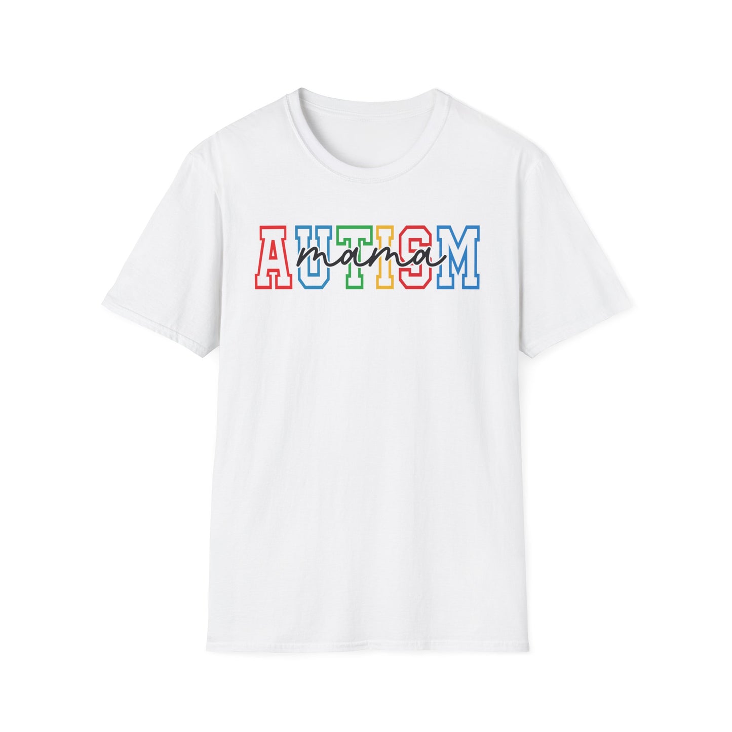 "AUTISM MAMA" Adult T Shirt