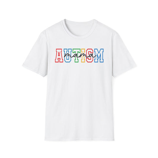 "AUTISM MAMA" Adult T Shirt