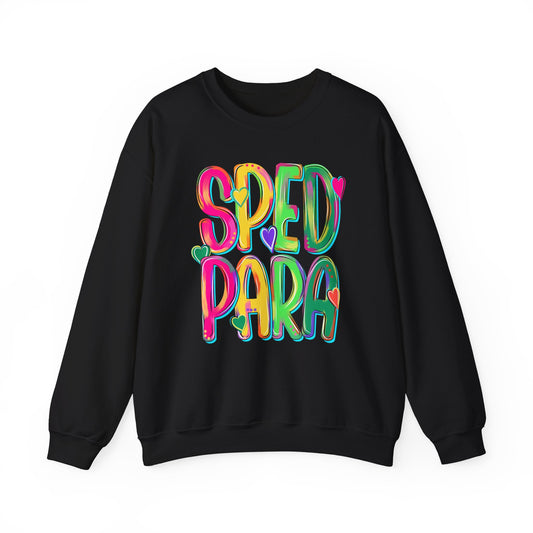"SPED PARA" Crewneck