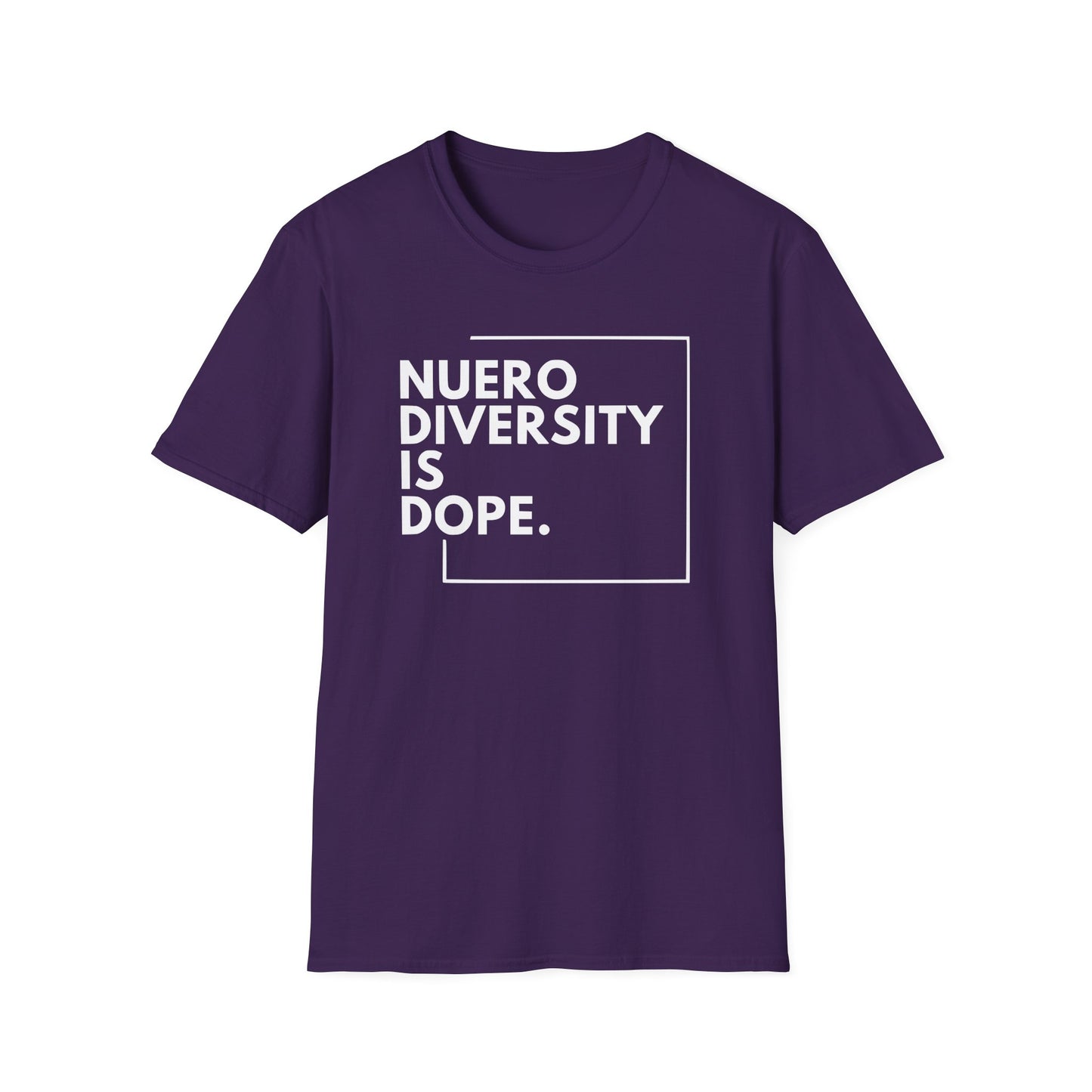 "Neurodiversity is Dope" Adult T Shirt