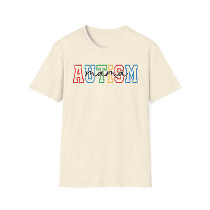 "AUTISM MAMA" Adult T Shirt