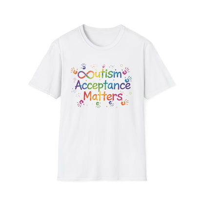 "Autism Acceptance Matters" Adult T-Shirt