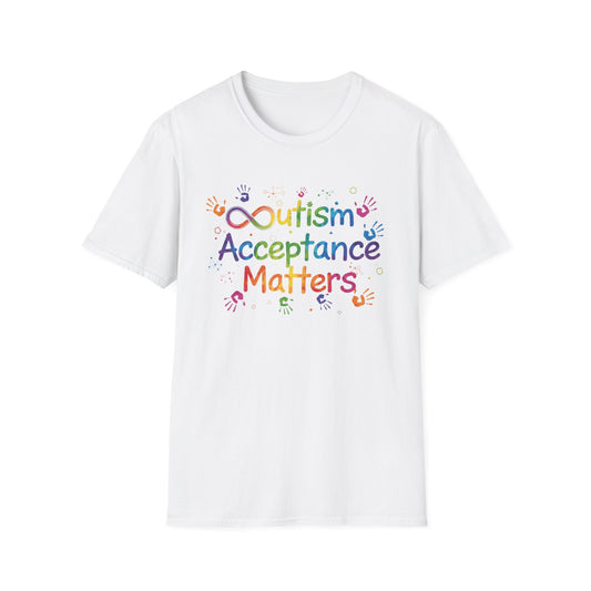 "Autism Acceptance Matters" Adult T-Shirt