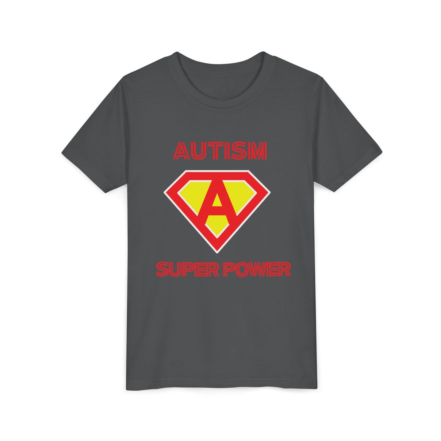 "Autism Superpower" Youth Short Sleeve Tee