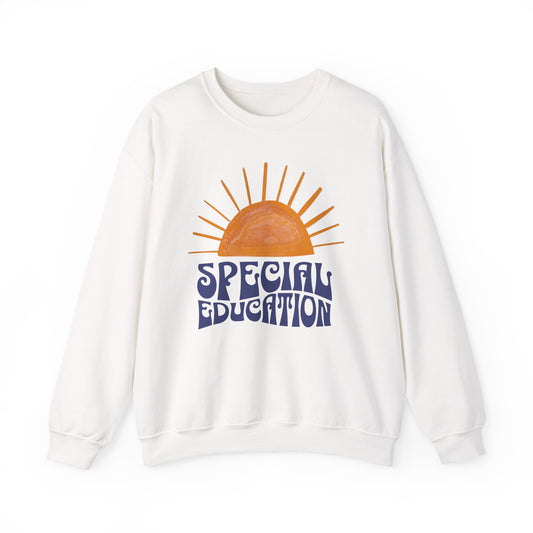 Special Education Sun Crewneck Sweatshirt