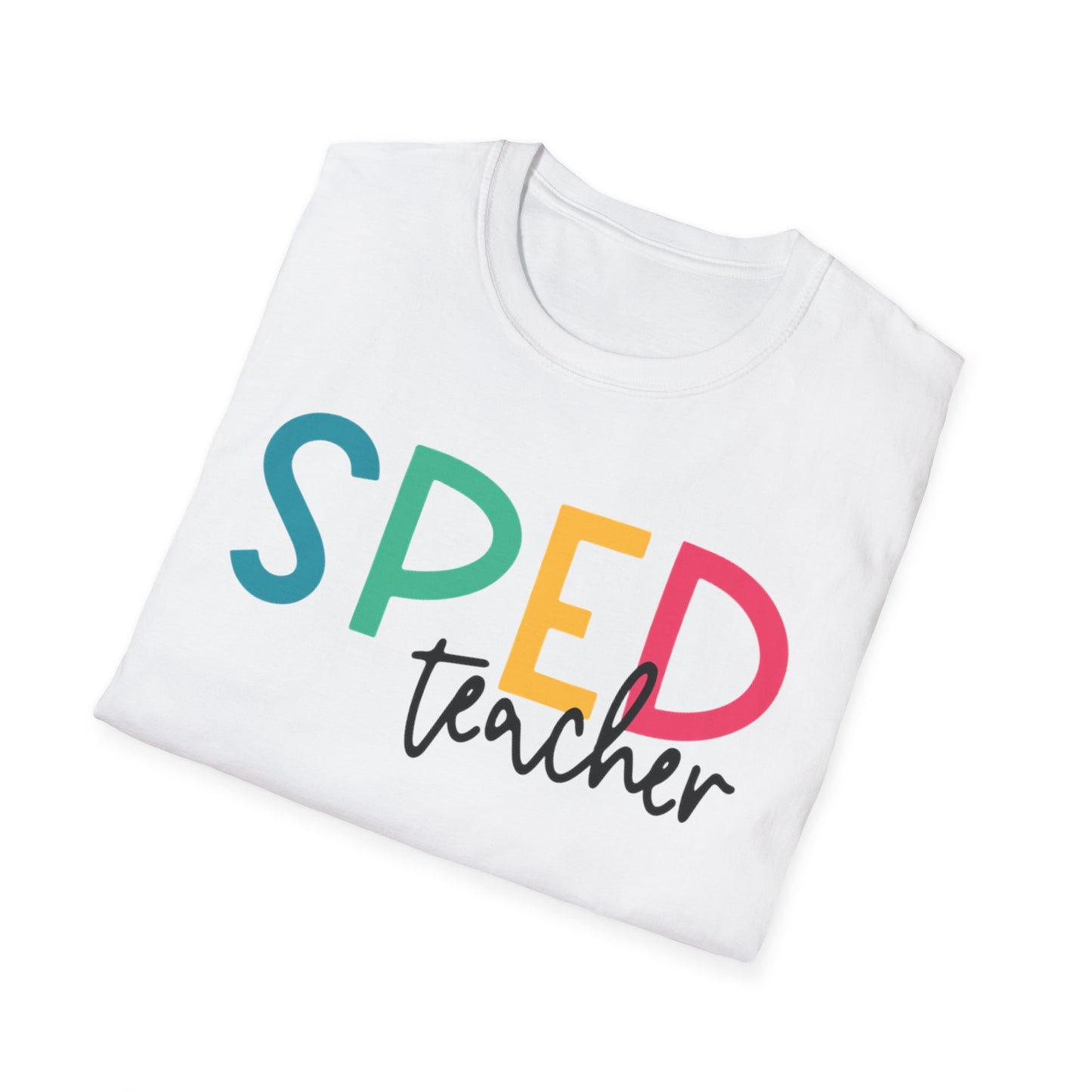 SPED Teacher T-Shirt — Colorful Special Education Shirt for Teachers