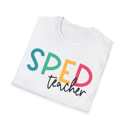 SPED Teacher T-Shirt — Colorful Special Education Shirt for Teachers