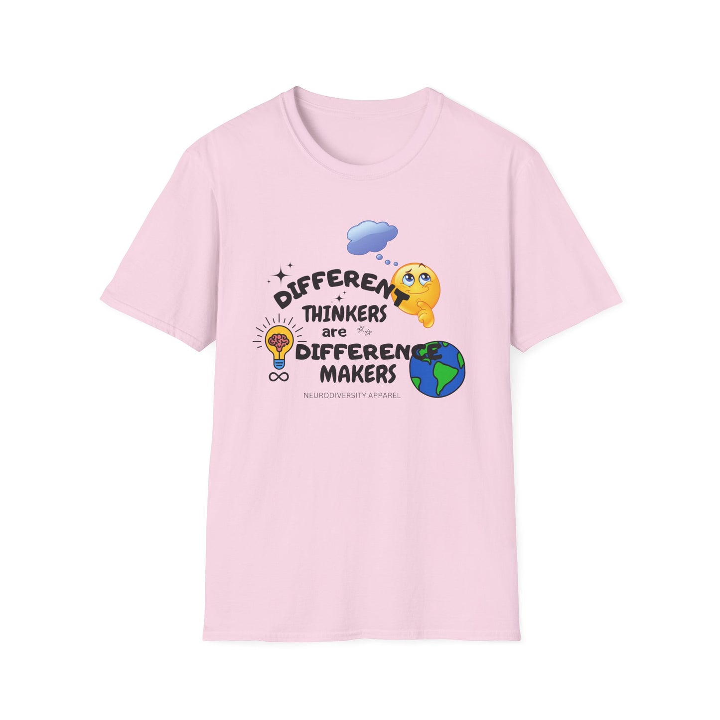 “Different Thinkers Are Difference Makers” T-Shirt