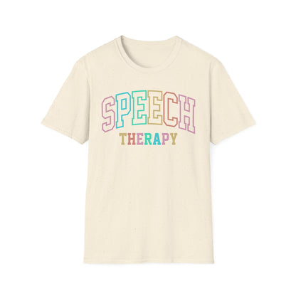SPEECH THERAPY PASTEL ADULT T-SHIRT
