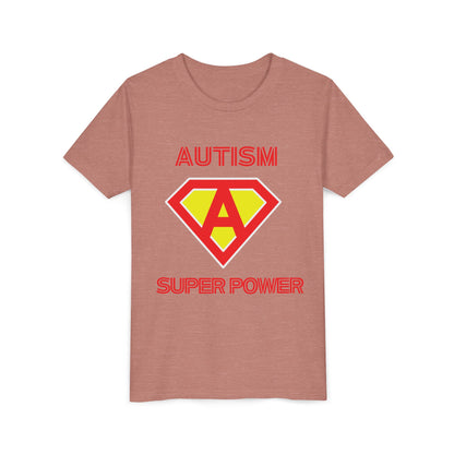 “Autism Super Power” Youth T Shirt