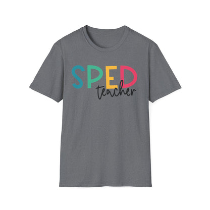 SPED Teacher T-Shirt — Colorful Special Education Shirt for Teachers