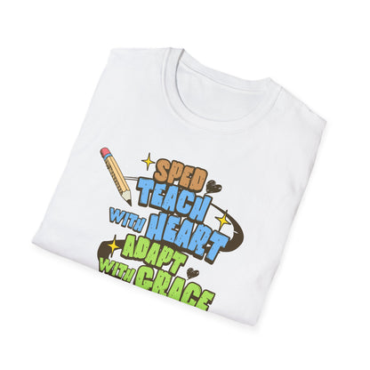"TEACH, ADAPT, LEAD” Adult T-Shirt