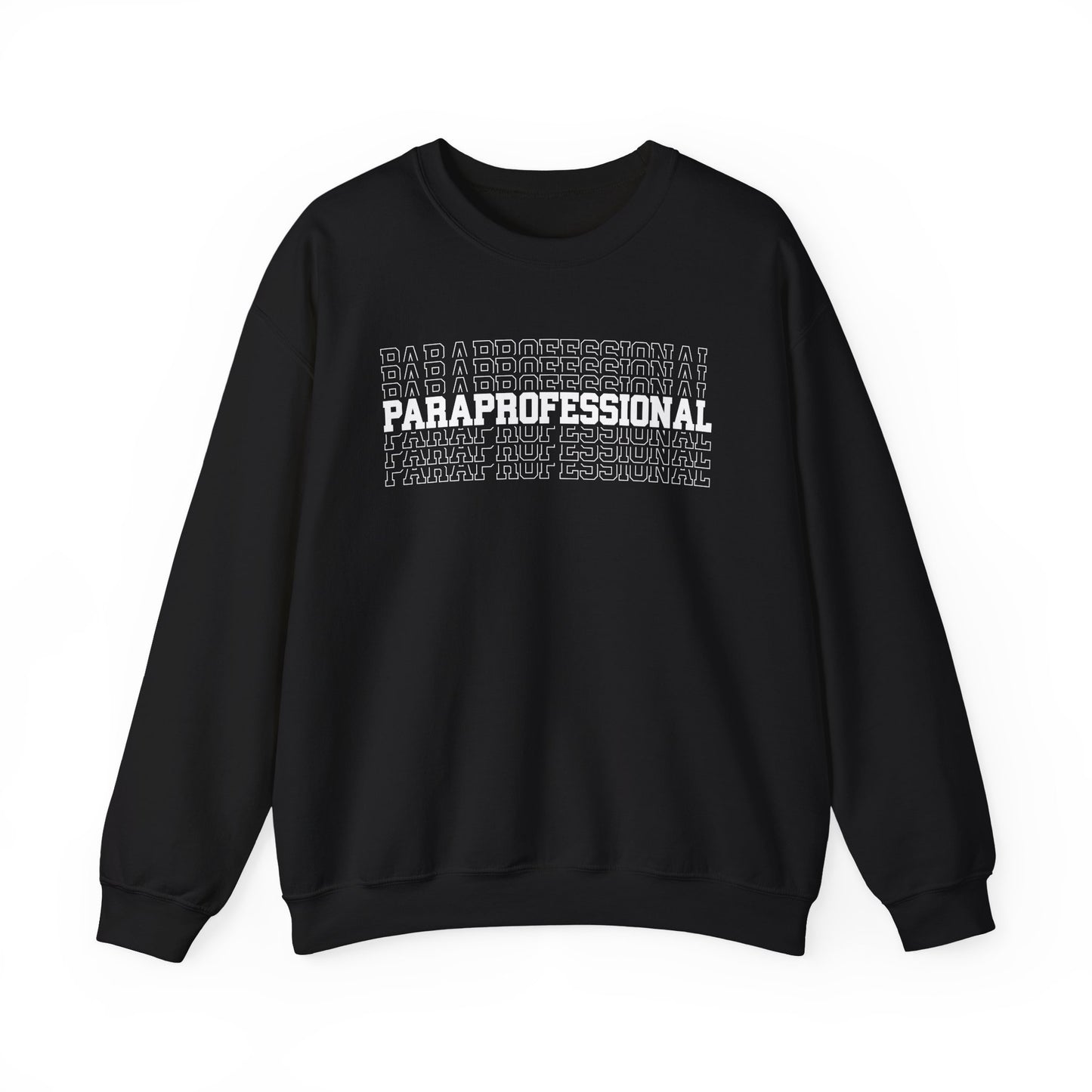 "PARAPROFESSIONAL ECHO" Crewneck