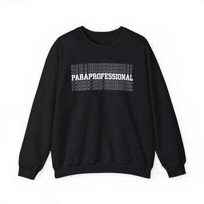 "PARAPROFESSIONAL ECHO" Crewneck