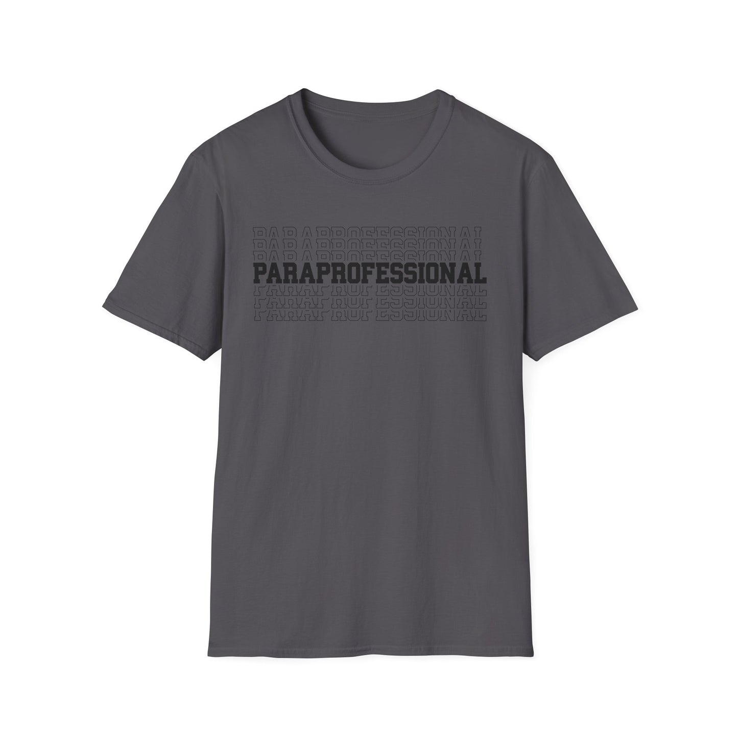 "PARAPROFESSIONAL ECHO" Adult T-Shirt