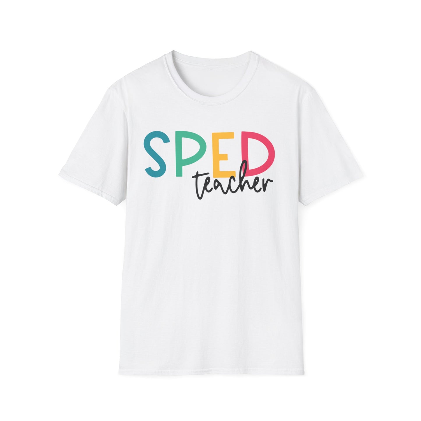SPED Teacher T-Shirt — Colorful Special Education Shirt for Teachers