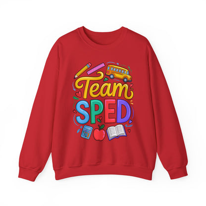 "TEAM SPED" Crewneck