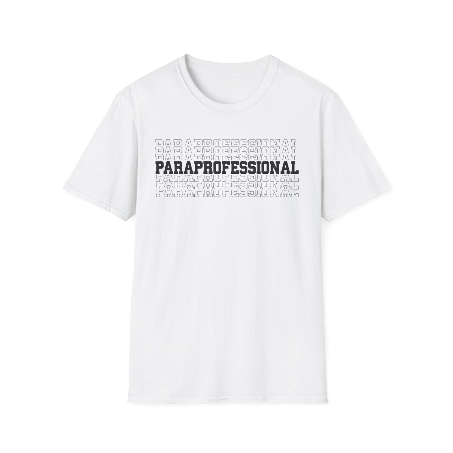 "PARAPROFESSIONAL ECHO" Adult T-Shirt