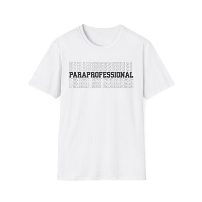 "PARAPROFESSIONAL ECHO" Adult T-Shirt