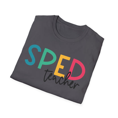 SPED Teacher T-Shirt — Colorful Special Education Shirt for Teachers