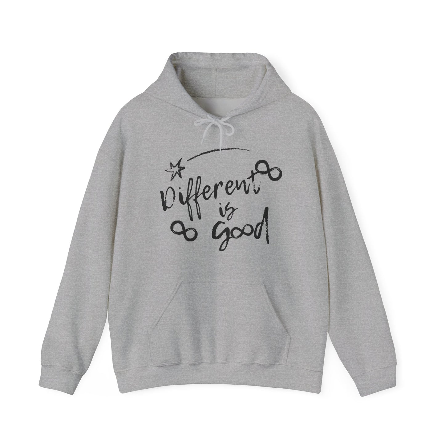 "Different is Good" Unisex Hoodie