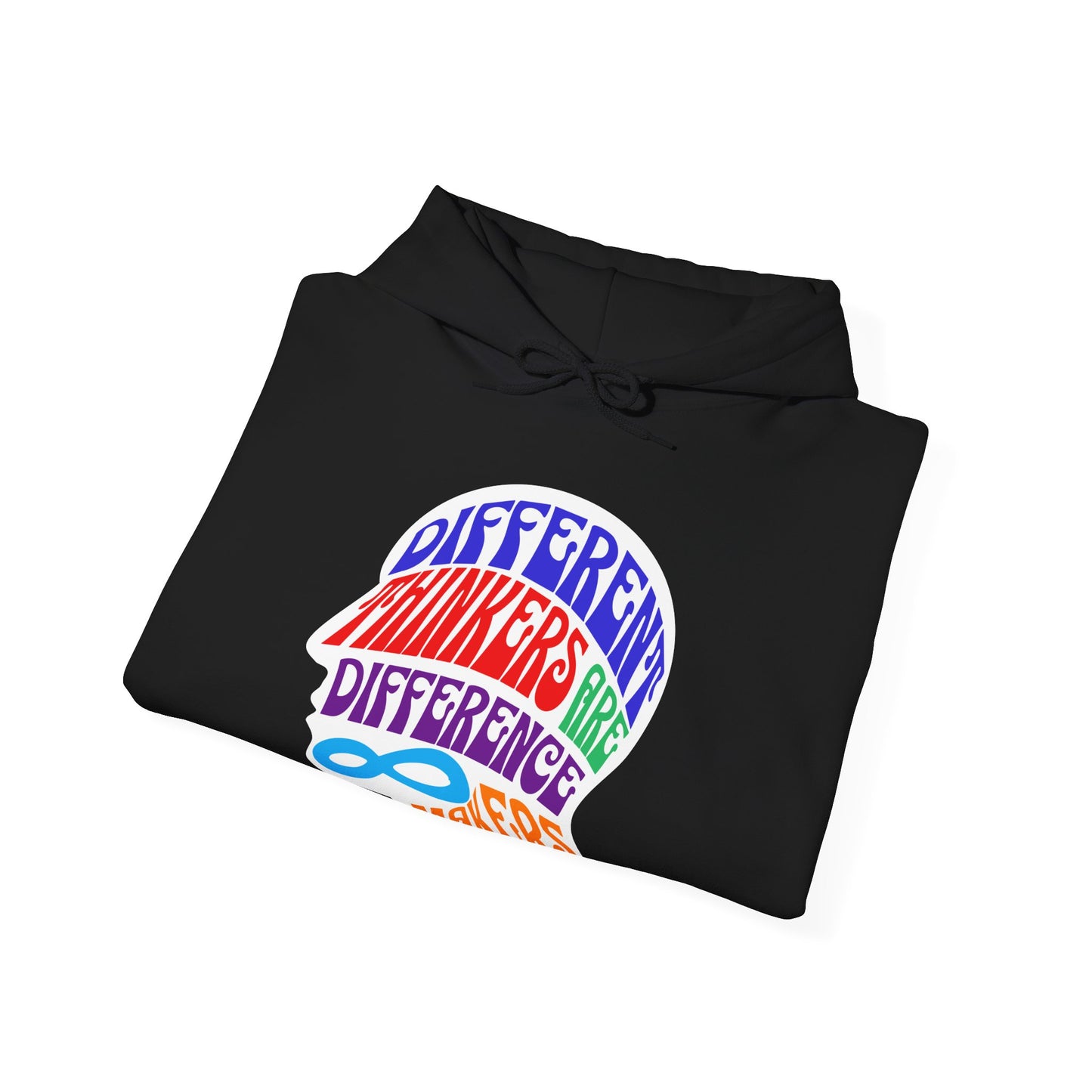 "Different Thinkers Are Difference Makers" Adult Hoodie