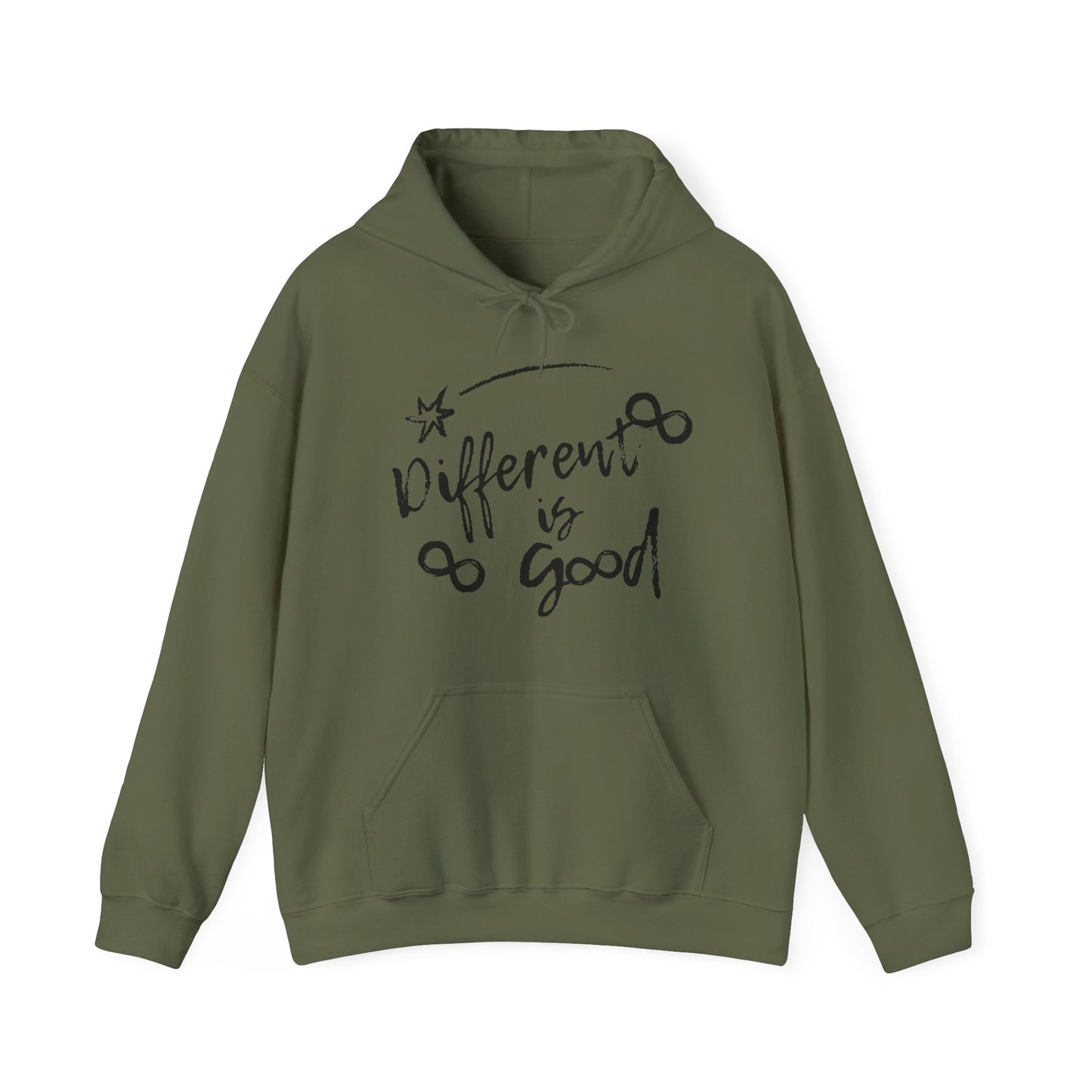 "Different is Good" Unisex Hoodie
