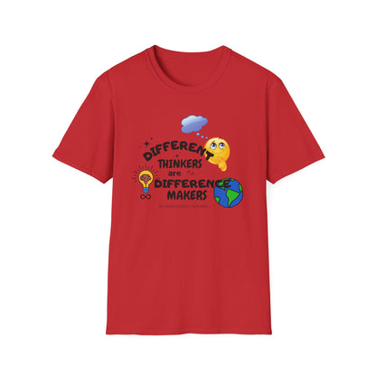 “Different Thinkers Are Difference Makers” T-Shirt