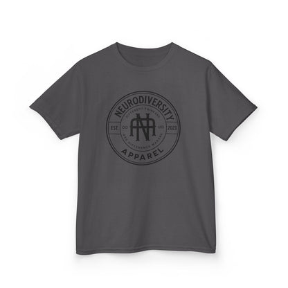 “NEURODIVERSITY APPAREL BADGE”  Youth Tee